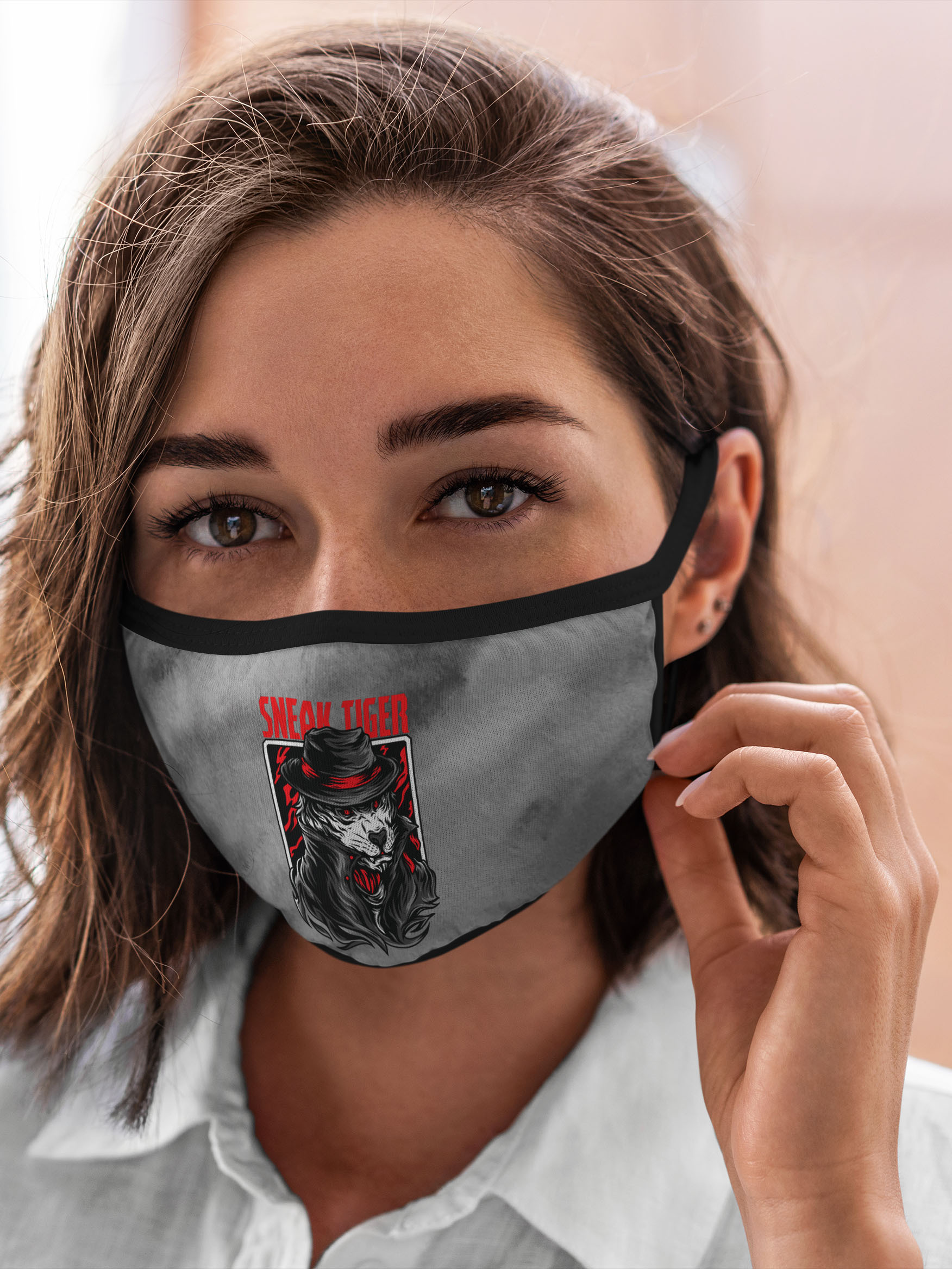 Многоразовая маска унисекс Burnettie Крупные Кошки Sneak Tiger, Разноцветный, Крупные Кошки Sneak Tiger
Многоразовая маска унисекс Burnettie Крупные Кошки Sneak Tiger, Разноцветный, Крупные Кошки Sneak Tiger