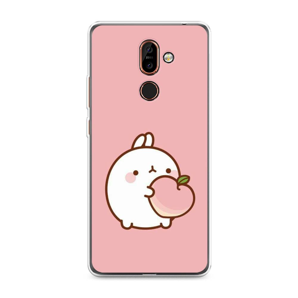 Чехол Awog на Nokia 7 plus / Нокиа 7 plus "Кролик с персиком", Розовый;бежевый, 121050-1
Чехол Awog на Nokia 7 plus / Нокиа 7 plus "Кролик с персиком", Розовый;бежевый, 121050-1