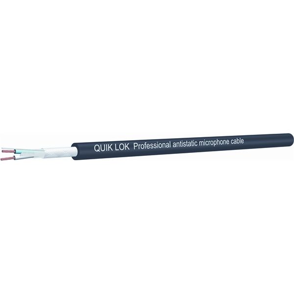 Микрофонный кабель Quik Lok CM780 в антистатической оболочке 2 x 0.50 mm, d=6.4mm, QUIK LOK CM780
Микрофонный кабель Quik Lok CM780 в антистатической оболочке 2 x 0.50 mm, d=6.4mm, QUIK LOK CM780
