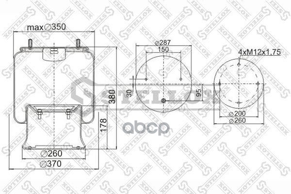 90-02851-SX_пневмоподушка со стак.!2шпильки М12x1.75 1штуцер М22x1.5\ Schmitz/Weweler
90-02851-SX_пневмоподушка со стак.!2шпильки М12x1.75 1штуцер М22x1.5\ Schmitz/Weweler