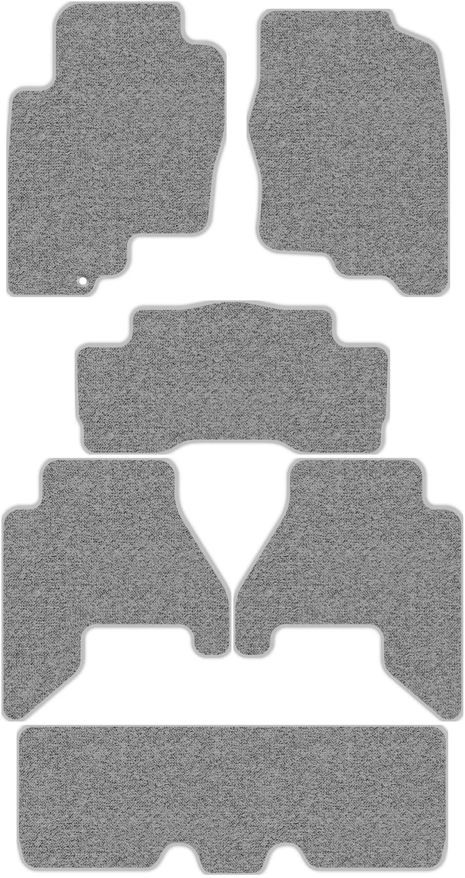 Коврики в салон Комфорт для Nissan Pathfinder 3 2004 - 2009 +3 ряд, 6 шт. серый, текстиль, 3740-SP6YT-D 
Коврики в салон Комфорт для Nissan Pathfinder 3 2004 - 2009 +3 ряд, 6 шт. серый, текстиль, 3740-SP6YT-D