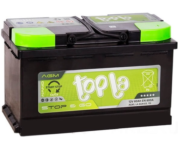 Аккумулятор автомобильный TOPLA AGM STOP&GO 80 Ач обратная полярность, AGM STOP&GO 80.0
Аккумулятор автомобильный TOPLA AGM STOP&GO 80 Ач обратная полярность, AGM STOP&GO 80.0