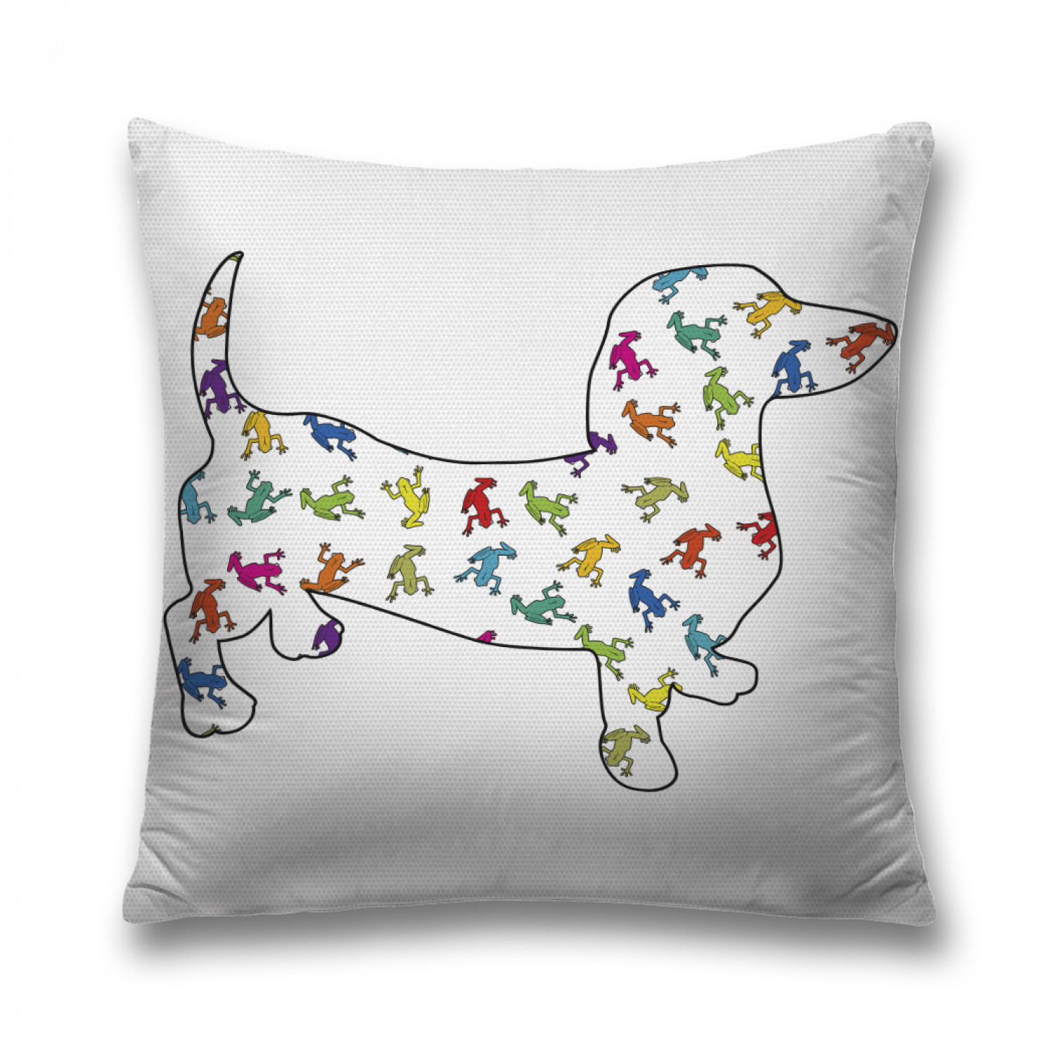 Наволочка декоративная JoyArty "Лягушки и такса" на молнии, 45x45 см, Лягушки и такса
Наволочка декоративная JoyArty "Лягушки и такса" на молнии, 45x45 см, Лягушки и такса