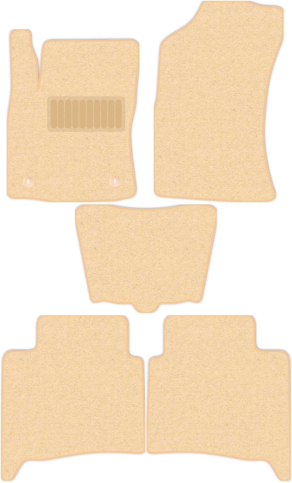 Коврики в салон Комфорт для Toyota Fortuner 2 (AN160) 2015 - Н.В., 5 шт. бежевый, текстиль, 4856-S5YLT-D 
Коврики в салон Комфорт для Toyota Fortuner 2 (AN160) 2015 - Н.В., 5 шт. бежевый, текстиль, 4856-S5YLT-D