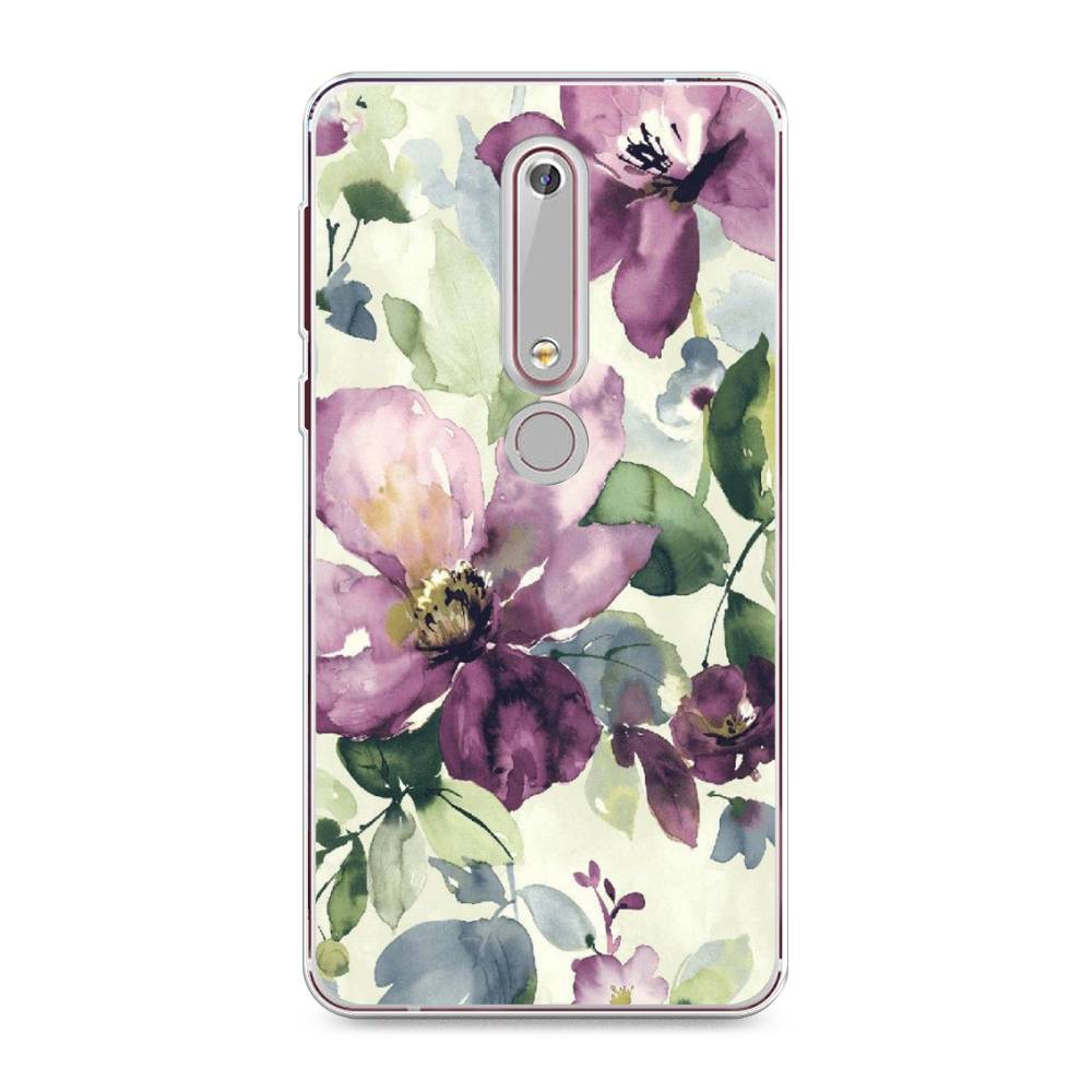 Чехол Awog на Nokia 6 2018 / Нокиа 6 2018 "Сиреневые цветы-акварель", Фиолетовый, 120950-10
Чехол Awog на Nokia 6 2018 / Нокиа 6 2018 "Сиреневые цветы-акварель", Фиолетовый, 120950-10
