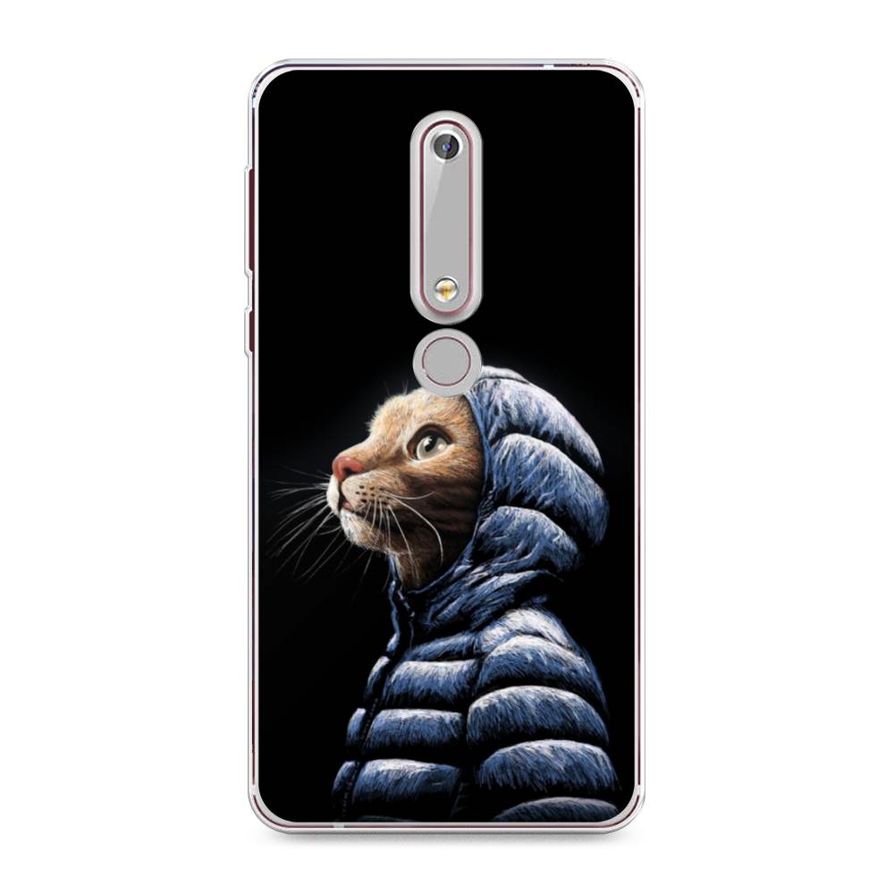 Чехол Awog на Nokia 6 2018 / Нокиа 6 2018 "Кот в капюшоне", Черный;бежевый;синий, 120950-2
Чехол Awog на Nokia 6 2018 / Нокиа 6 2018 "Кот в капюшоне", Черный;бежевый;синий, 120950-2