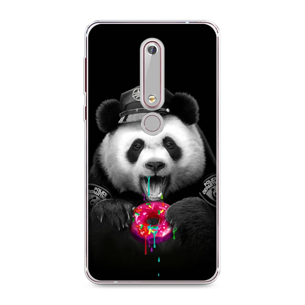 Чехол Awog на Nokia 6 2018 / Нокиа 6 2018 "Панда police", Черный;белый;розовый, 120950-2
Чехол Awog на Nokia 6 2018 / Нокиа 6 2018 "Панда police", Черный;белый;розовый, 120950-2