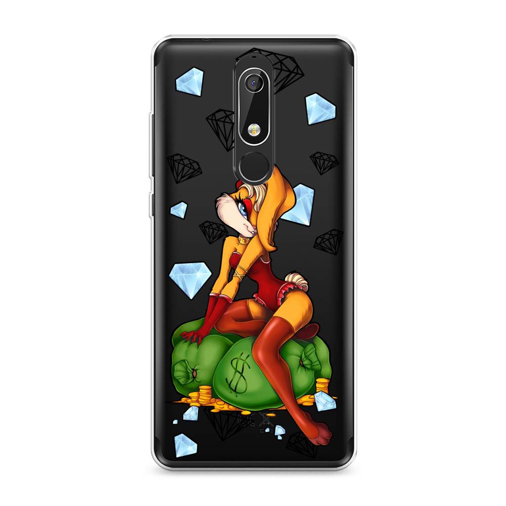 Чехол на Nokia 5.1 "Лола Банни с бриллиантами", Красный;оранжевый;зеленый, 121750-6
Чехол на Nokia 5.1 "Лола Банни с бриллиантами", Красный;оранжевый;зеленый, 121750-6
