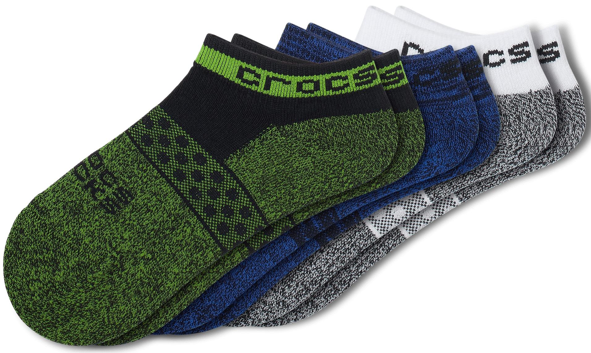 Носки детские Crocs Kid C Low Easy Icon 3-Pack цв.мультиколор р.22-24, Белый;синий;зеленый, Kid C Low Easy Icon 3-Pack
Носки детские Crocs Kid C Low Easy Icon 3-Pack цв.мультиколор р.22-24, Белый;синий;зеленый, Kid C Low Easy Icon 3-Pack