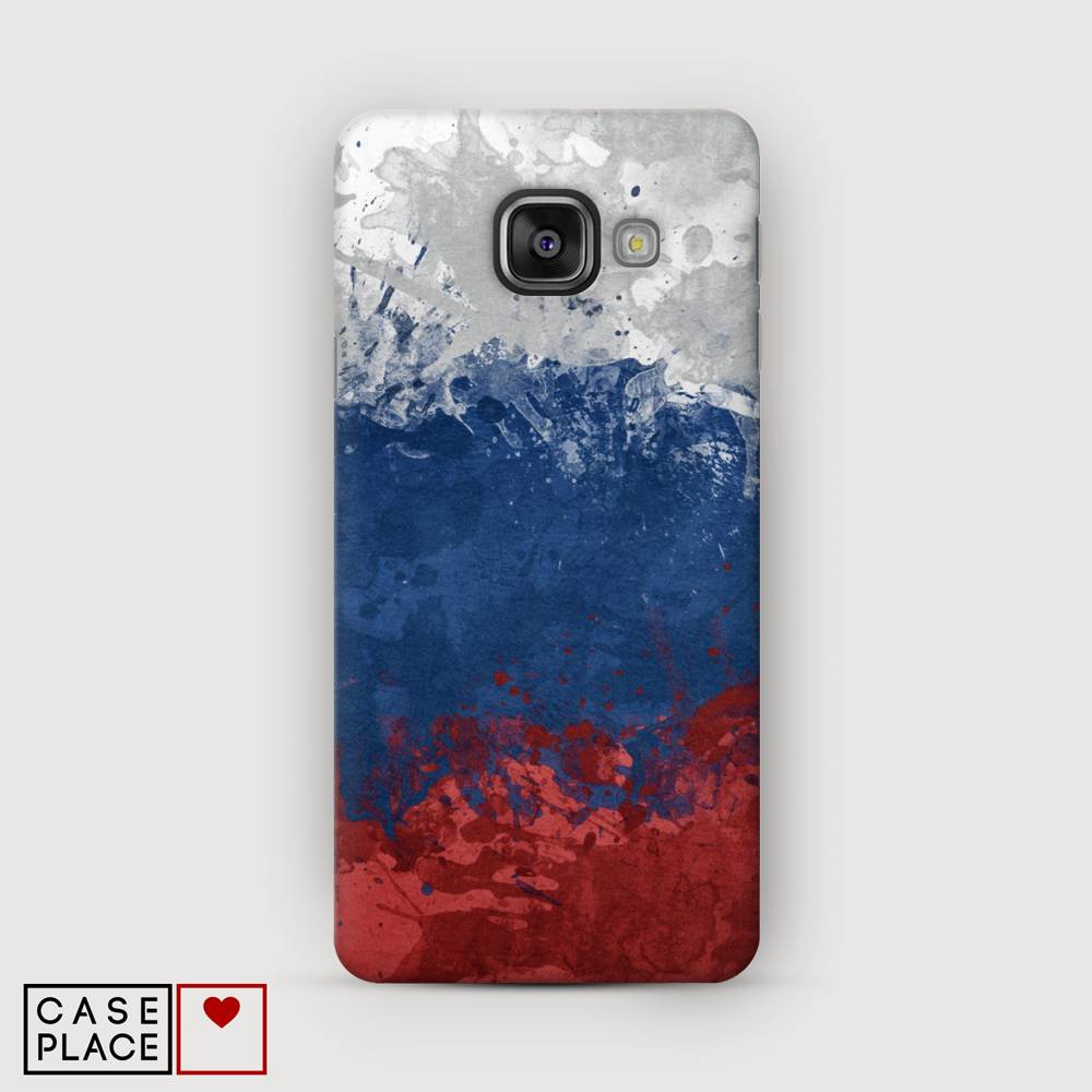 фото Чехол awog "флаг россии неровный" для samsung galaxy a5 2016