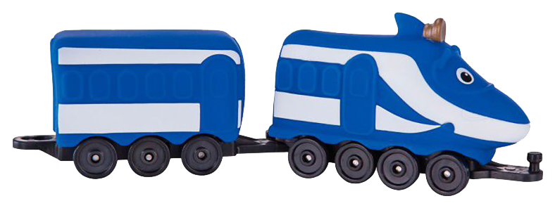 фото Игровой набор chuggington паровозик с вагончиком ханзо 38501