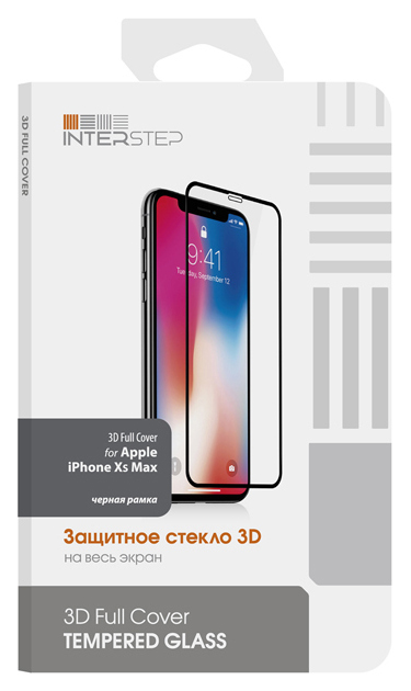 Защитное стекло InterStep для Apple iPhone XS Max Black (IS-TG-IPH18653B-000B201), IS-TG-IPH18653B-000B201
Защитное стекло InterStep для Apple iPhone XS Max Black (IS-TG-IPH18653B-000B201), IS-TG-IPH18653B-000B201