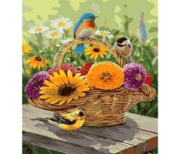 Холст с красками "Рисование по номерам. Птицы с цветами", 40x50 см, Птицы с цветами
Холст с красками "Рисование по номерам. Птицы с цветами", 40x50 см, Птицы с цветами