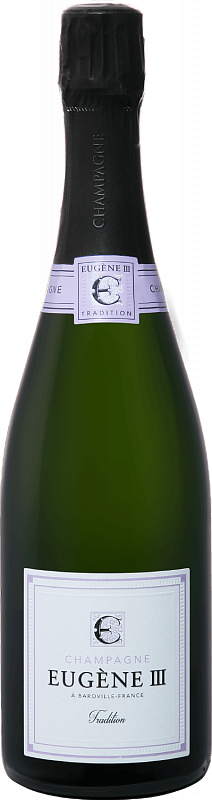 Eugene III Tradition Brut Champagne АOC Coopérative Vinicole de la Région de Baroville
Eugene III Tradition Brut Champagne АOC Coopérative Vinicole de la Région de Baroville