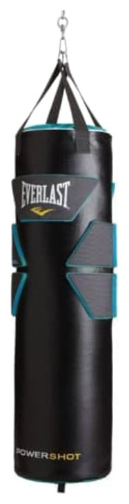 фото Боксерский мешок everlast powershot gel pu 36 кг черный