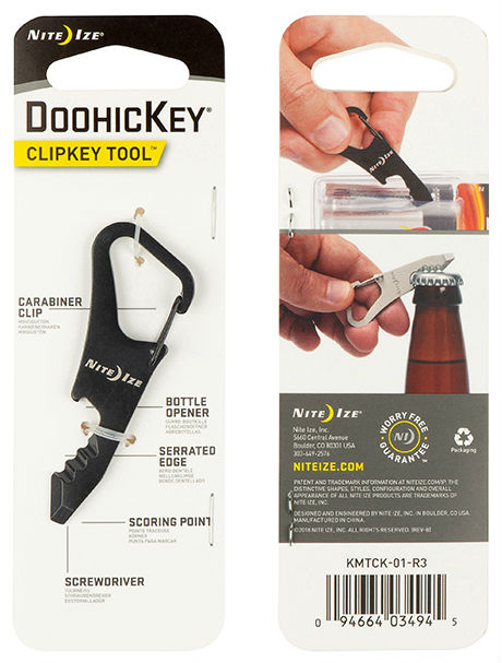 Мультитул-брелок Nite Ize Doohickey Clipkey KMTCK-01-R3 68 мм черный, 4 функции, Doohickey Clipkey
Мультитул-брелок Nite Ize Doohickey Clipkey KMTCK-01-R3 68 мм черный, 4 функции, Doohickey Clipkey