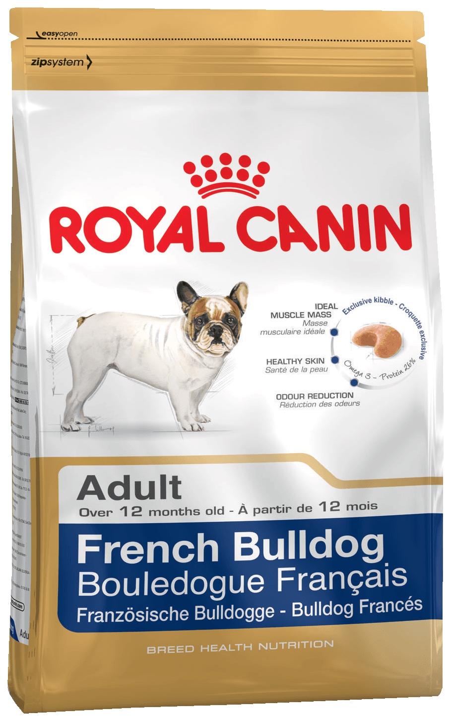 Сухой корм для собак ROYAL CANIN French Bulldog Adult, свинина, птица, 3кг, French Bulldog Adult
Сухой корм для собак ROYAL CANIN French Bulldog Adult, свинина, птица, 3кг, French Bulldog Adult
