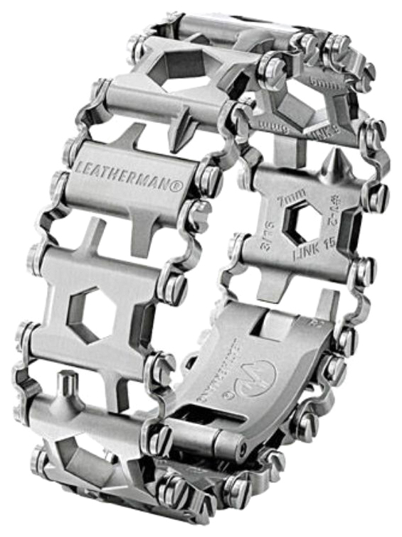 Браслет-мультитул Leatherman Tread Metric 832325 217 мм серебристый, 29 функций, Tread Metric
Браслет-мультитул Leatherman Tread Metric 832325 217 мм серебристый, 29 функций, Tread Metric