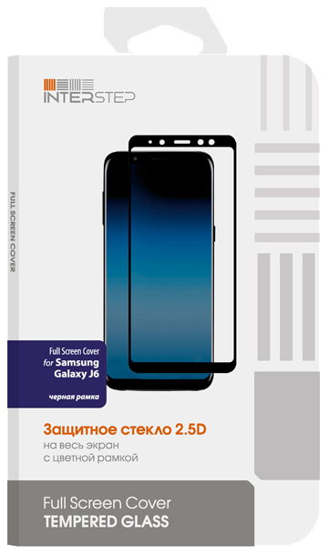 Защитное стекло InterStep для Samsung Galaxy J6 (SM-J600) Black, 2,5D Full Screen для Samsung J6, Black Frame
Защитное стекло InterStep для Samsung Galaxy J6 (SM-J600) Black, 2,5D Full Screen для Samsung J6, Black Frame