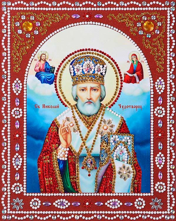Алмазная вышивка Color KIT Святой Николай Чудотворец, 20x25 см, Святой Николай Чудотворец
Алмазная вышивка Color KIT Святой Николай Чудотворец, 20x25 см, Святой Николай Чудотворец