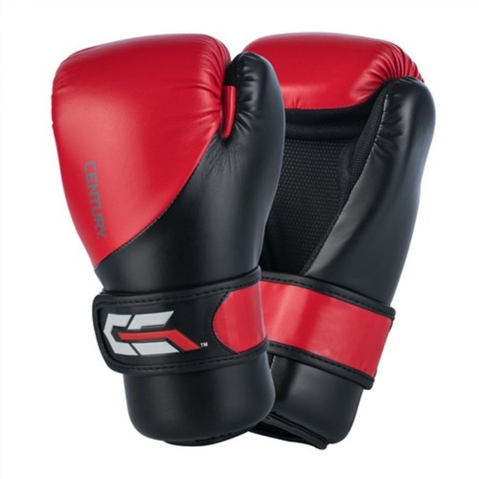 фото Боксерские перчатки century c-gear xl черно-красные