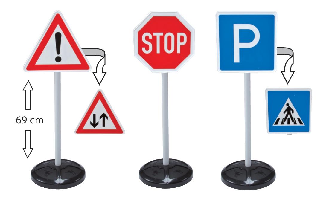 Игрушечные дорожные знаки Big, 3 шт., 1199
Игрушечные дорожные знаки Big, 3 шт., 1199