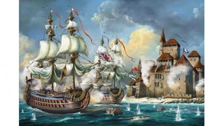 Холст с красками "Рисование по номерам. Военно-морское наступление", 40x50 см, Военно-морское наступление
Холст с красками "Рисование по номерам. Военно-морское наступление", 40x50 см, Военно-морское наступление