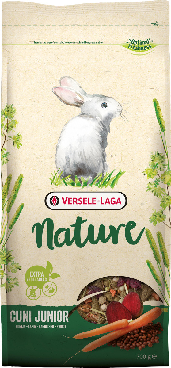 Сухой корм для крольчат Versele-Laga Nature Cuni Junior, 700г
Сухой корм для крольчат Versele-Laga Nature Cuni Junior, 700г