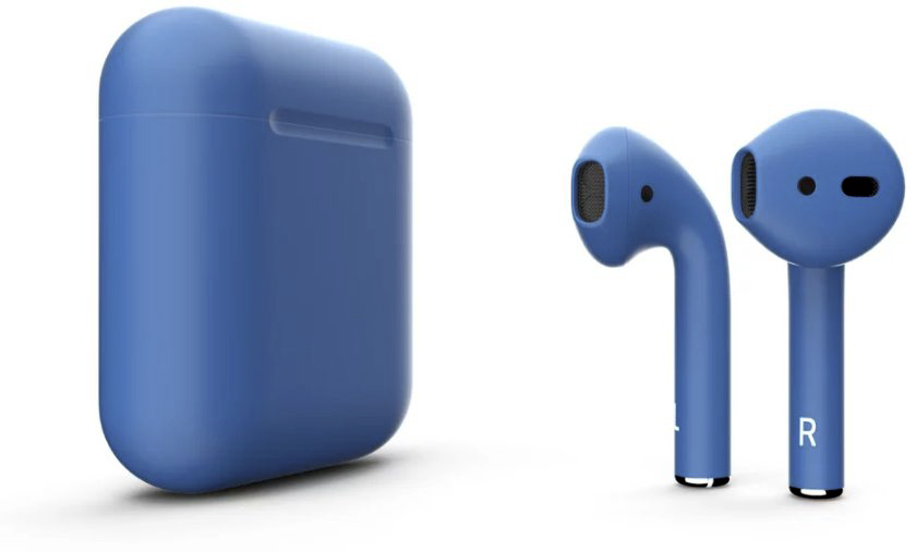 Беспроводные наушники Apple AirPods Color 2 Custom с беспроводной зарядкой Blue Matt, AirPods Color 2 в футляре с беспроводной зарядкой
Беспроводные наушники Apple AirPods Color 2 Custom с беспроводной зарядкой Blue Matt, AirPods Color 2 в футляре с беспроводной зарядкой