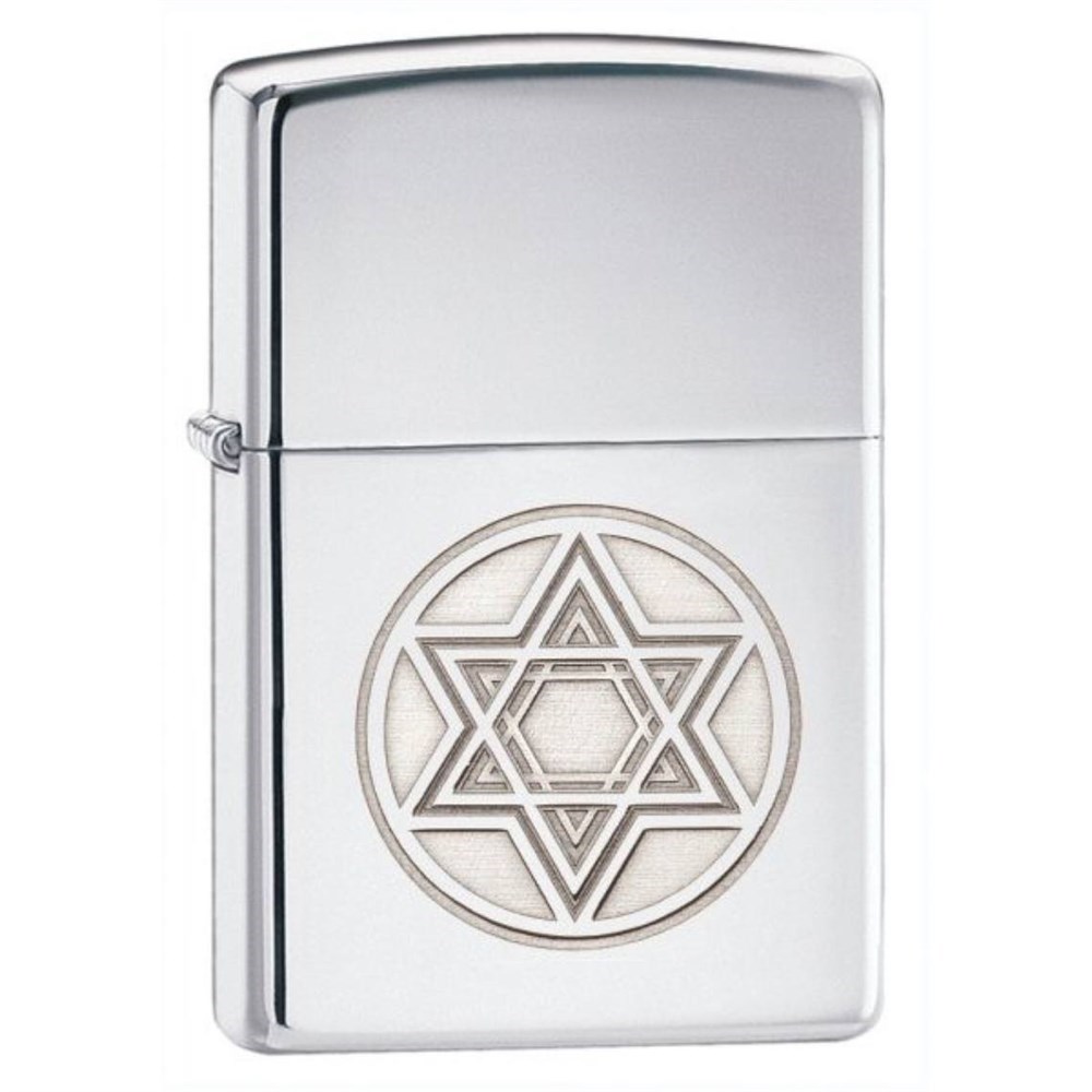 Бензиновая зажигалка Zippo Star OF DAVID 28288 High Polish Chrome, Star OF DAVID 28288
Бензиновая зажигалка Zippo Star OF DAVID 28288 High Polish Chrome, Star OF DAVID 28288