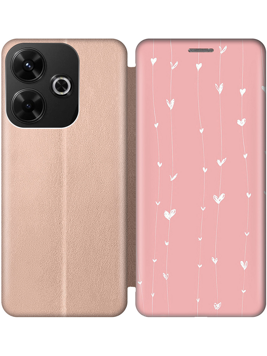Чехол-книжка на Xiaomi Redmi 13 / Redmi Note 13R / Poco M6 4g с принтом золотой 903899, Золотистый;белый;розовый, 783988691
Чехол-книжка на Xiaomi Redmi 13 / Redmi Note 13R / Poco M6 4g с принтом золотой 903899, Золотистый;белый;розовый, 783988691