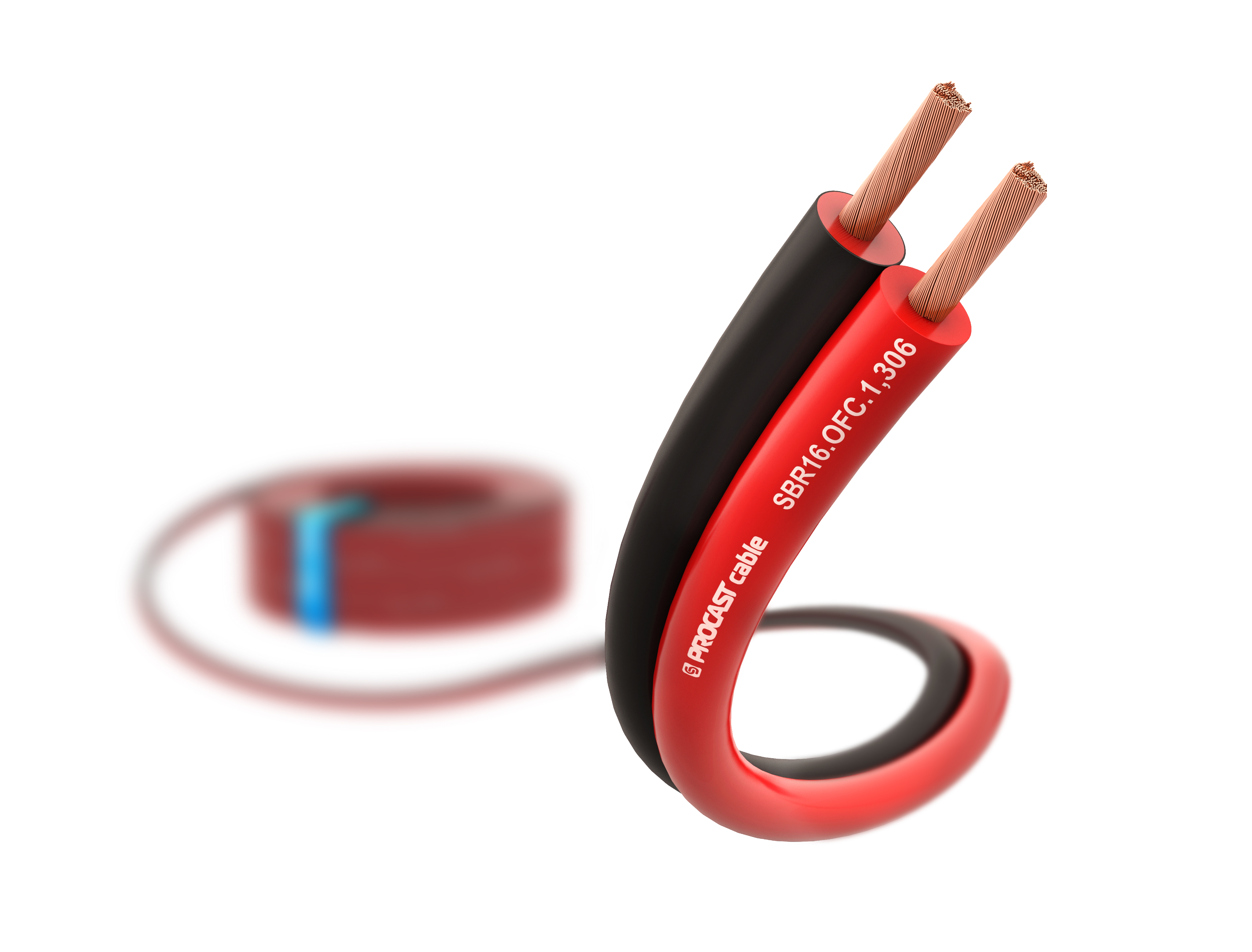 Инсталляционный красно-черный спикерный кабель 2х1,306mm², PROCAST cable SBR 16.OFC.1,306
Инсталляционный красно-черный спикерный кабель 2х1,306mm², PROCAST cable SBR 16.OFC.1,306