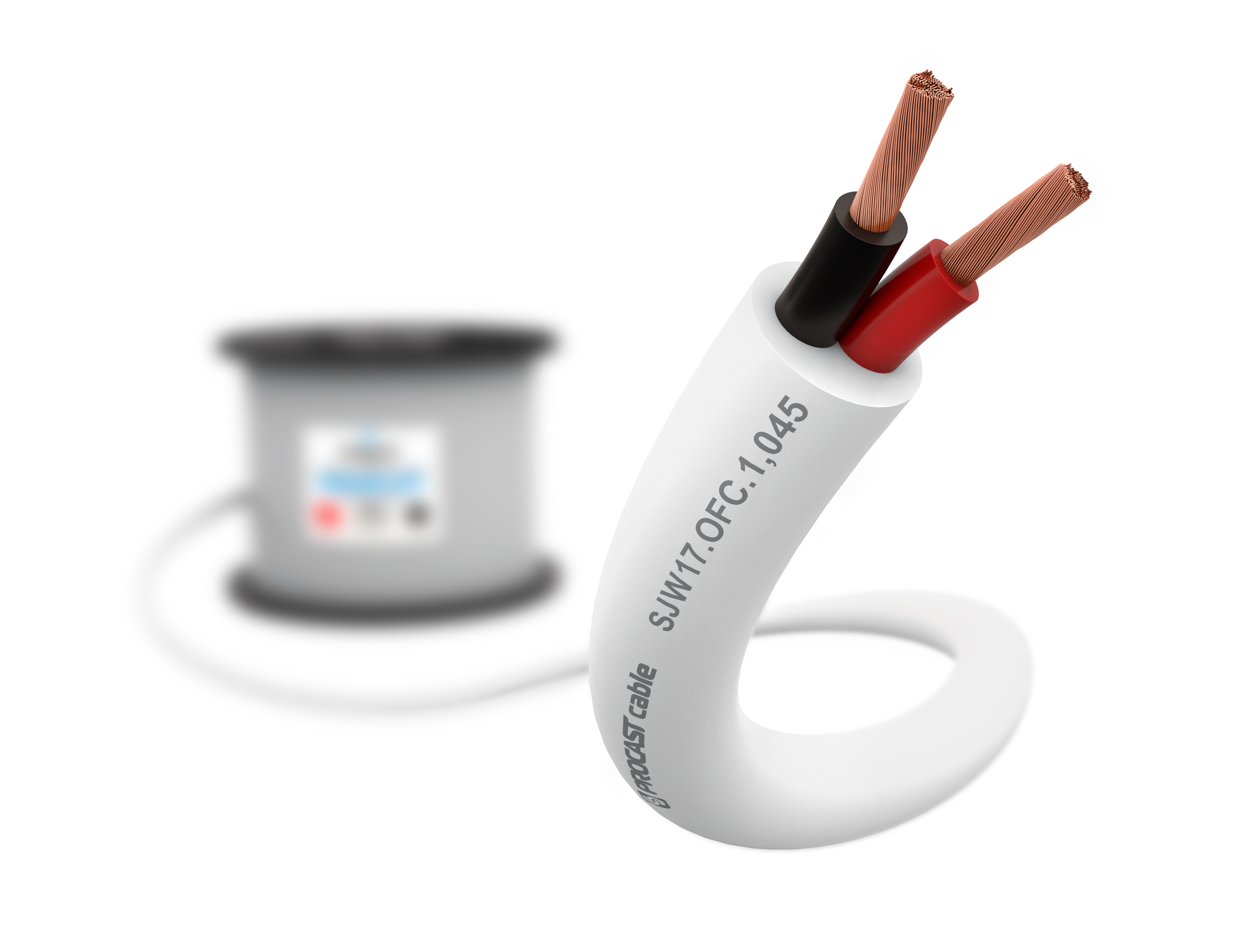 Инсталляционный круглый всепогодный спикерный кабель 2х1,045mm², PROCAST cable SJW 17.OFC.1,045
Инсталляционный круглый всепогодный спикерный кабель 2х1,045mm², PROCAST cable SJW 17.OFC.1,045