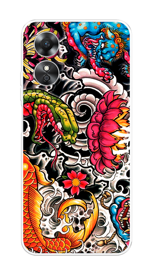 Чехол на Oppo A17 "Японское искусство", Красный;оранжевый;голубой, 2512050-4
Чехол на Oppo A17 "Японское искусство", Красный;оранжевый;голубой, 2512050-4
