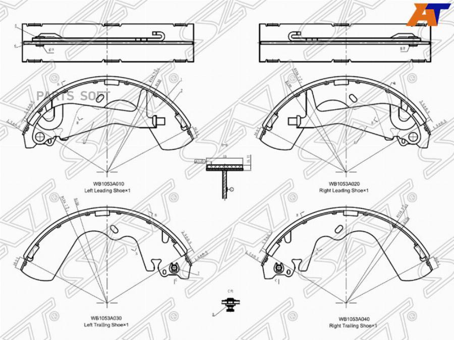 Колодки Тормозные Зад Барабан Hyundai Galloper/Starex/H1 97-04 Sat арт. ST-58305-4AA00
Колодки Тормозные Зад Барабан Hyundai Galloper/Starex/H1 97-04 Sat арт. ST-58305-4AA00