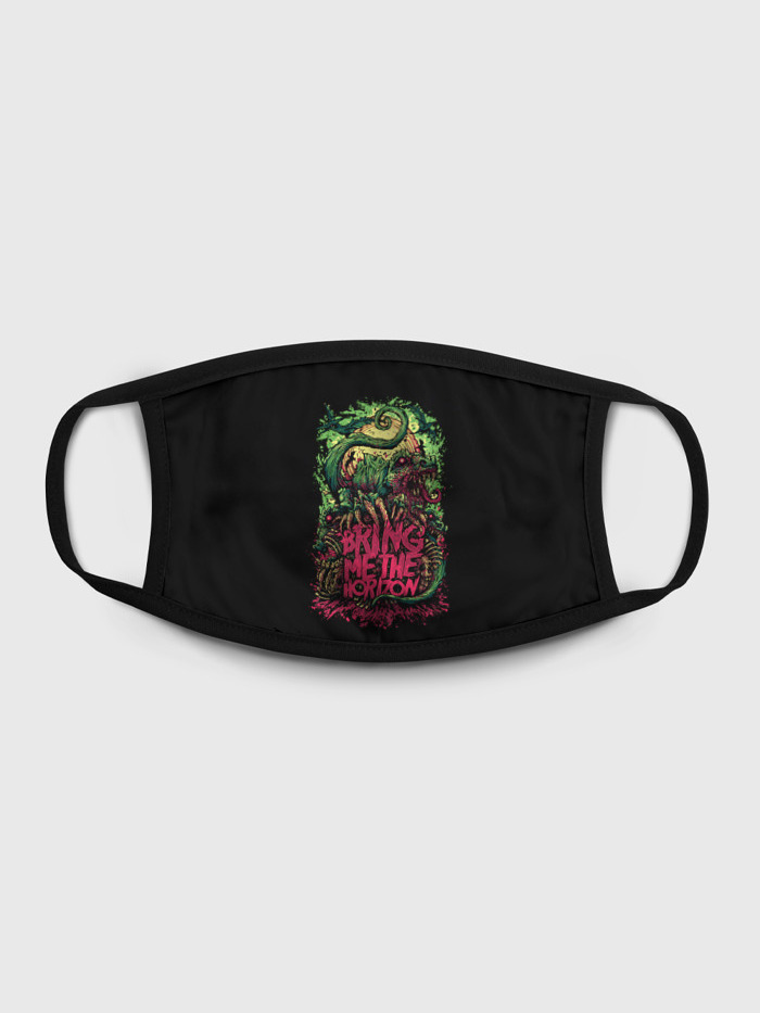 Многоразовая маска унисекс Burnettie Bring Me The Horizon, Разноцветный, Bring Me The Horizon
Многоразовая маска унисекс Burnettie Bring Me The Horizon, Разноцветный, Bring Me The Horizon