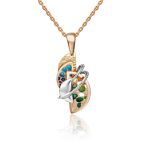 Подвеска из комбинированного золота с эмалью PLATINA jewelry 03-2925-00-000-1140-66, 03-2925-00-000-1140-66
Подвеска из комбинированного золота с эмалью PLATINA jewelry 03-2925-00-000-1140-66, 03-2925-00-000-1140-66