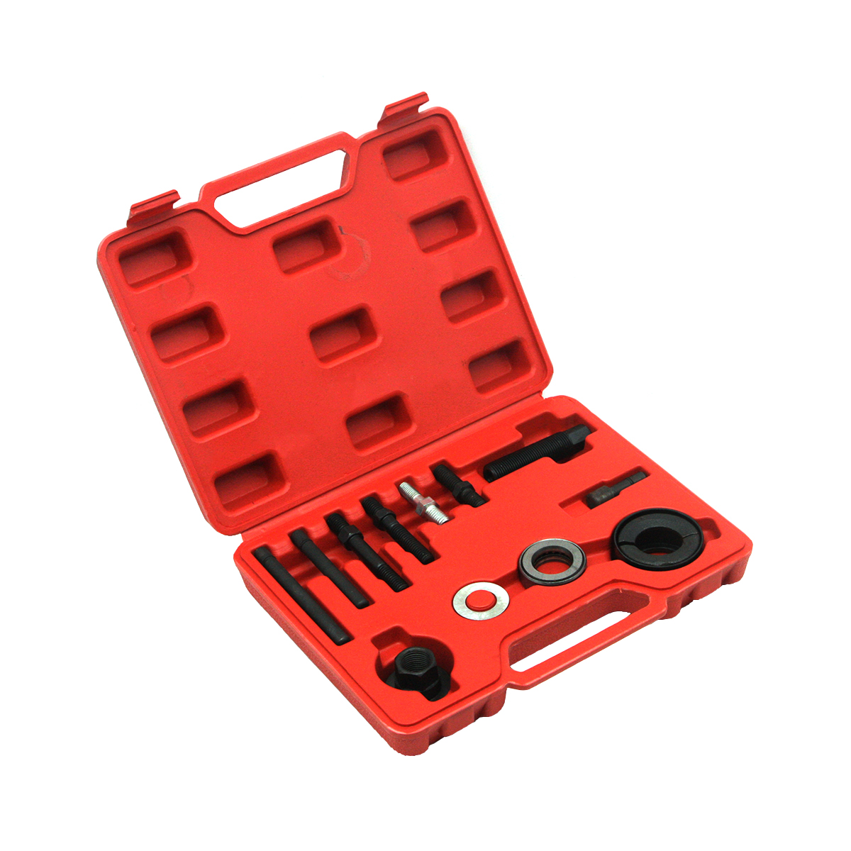 Комплект для монтажа и демонтажа шкива гидроусилителя руля 12 предметов Car-tool CT-V1041
Комплект для монтажа и демонтажа шкива гидроусилителя руля 12 предметов Car-tool CT-V1041