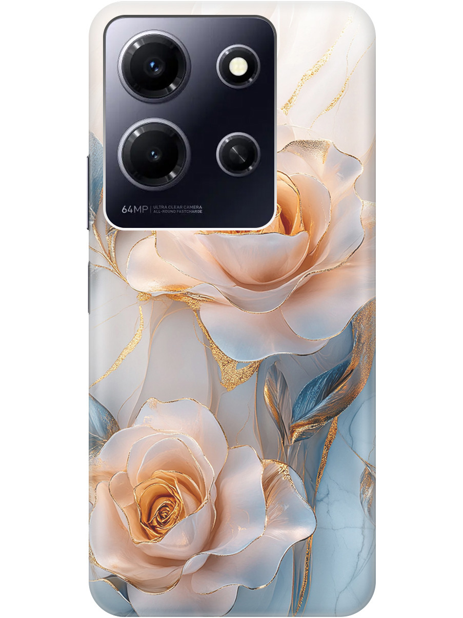 Силиконовый чехол на Infinix Note 30i с принтом "Белые розы на мраморе", Прозрачный;белый;оранжевый, 772564223
Силиконовый чехол на Infinix Note 30i с принтом "Белые розы на мраморе", Прозрачный;белый;оранжевый, 772564223