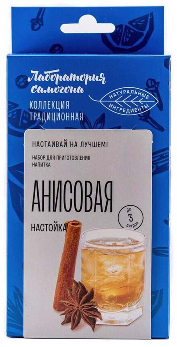 Набор трав и специй Лаборатория самогона (Самолаб) Анисовая настойка 14 г, Анисовая настойка
Набор трав и специй Лаборатория самогона (Самолаб) Анисовая настойка 14 г, Анисовая настойка