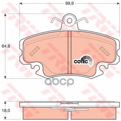 Колодки дисковые п. Renault Clio/Megane 1.2i/1.4i/1.9D 97-05 без датчика GDB1332 =141 10
Колодки дисковые п. Renault Clio/Megane 1.2i/1.4i/1.9D 97-05 без датчика GDB1332 =141 10