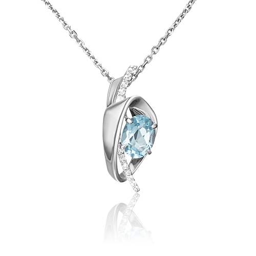 Кулон из белого золота PLATINA jewelry 03-3061-00-201-1120-57, топаз, 03-3061-00-201-1120-57
Кулон из белого золота PLATINA jewelry 03-3061-00-201-1120-57, топаз, 03-3061-00-201-1120-57