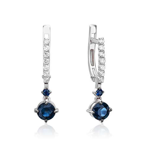 Серьги из белого золота с сапфиром/бриллиантом PLATINA jewelry 02-0690-00-105-1120-30, 02-0690-00-105-1120-30
Серьги из белого золота с сапфиром/бриллиантом PLATINA jewelry 02-0690-00-105-1120-30, 02-0690-00-105-1120-30