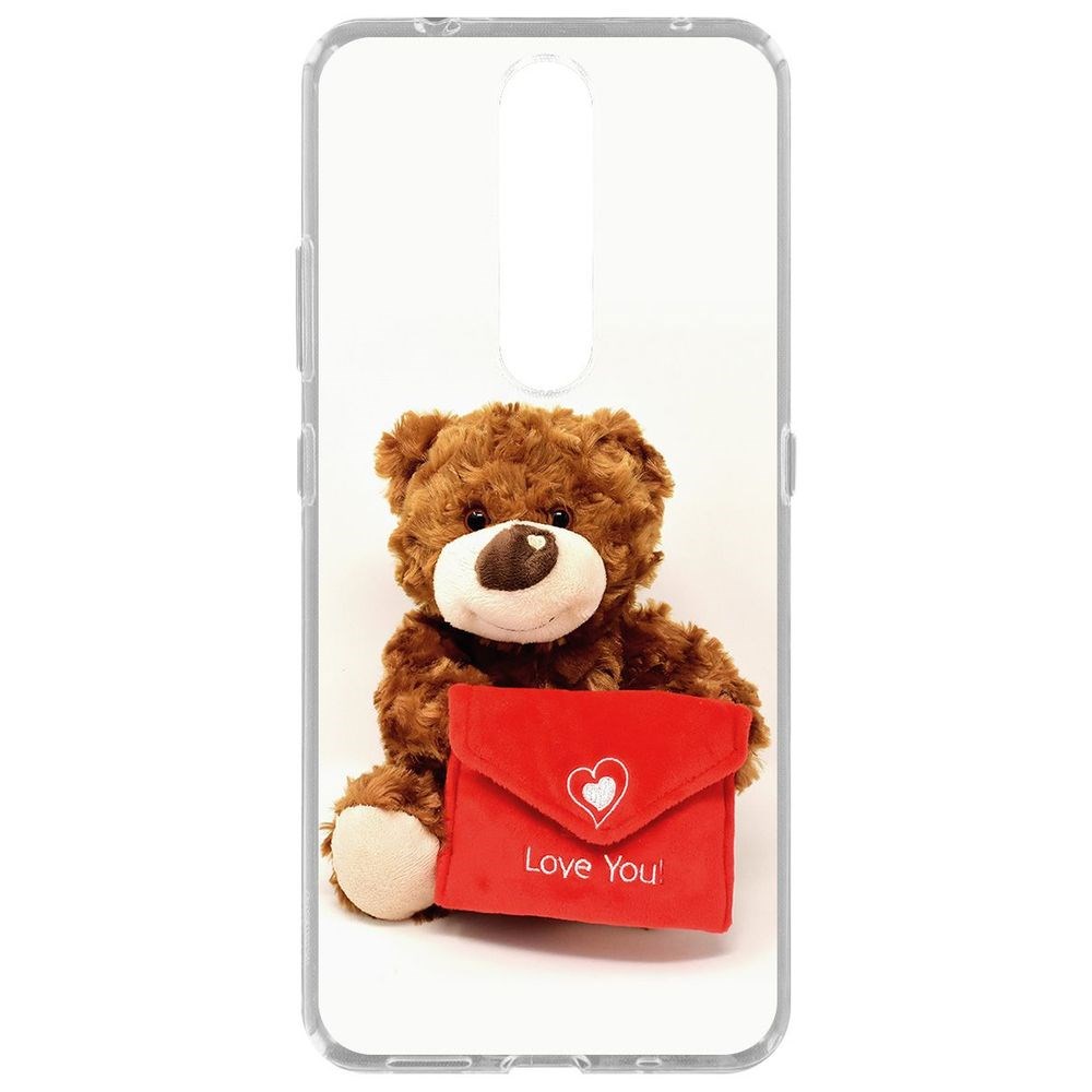 Чехол-накладка Krutoff Clear Case Медвежонок тебя любит для Nokia 2.4, Прозрачный
Чехол-накладка Krutoff Clear Case Медвежонок тебя любит для Nokia 2.4, Прозрачный