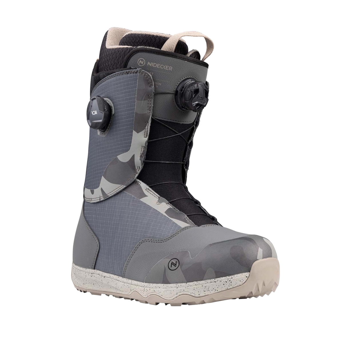 Ботинки для сноуборда Nidecker Rift Gray Camo, год 2023, размер 42.5, Серый, Rift Gray
Ботинки для сноуборда Nidecker Rift Gray Camo, год 2023, размер 42.5, Серый, Rift Gray