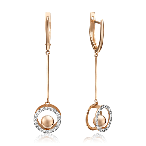 Серьги из красного золота с фианитом PLATINA jewelry 02-4493-00-401-1110-65_0, 02-4493-00-401-1110-65_0
Серьги из красного золота с фианитом PLATINA jewelry 02-4493-00-401-1110-65_0, 02-4493-00-401-1110-65_0