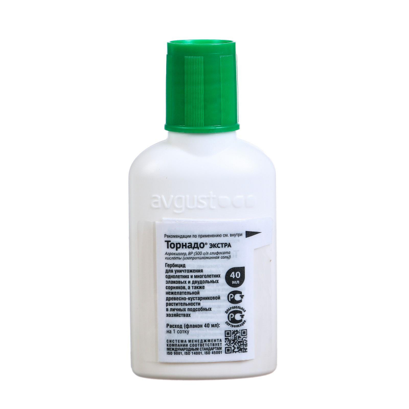 Средство от сорняков сплошного действия Торнадо-Экстра, 40 мл 5061109
Средство от сорняков сплошного действия Торнадо-Экстра, 40 мл 5061109
