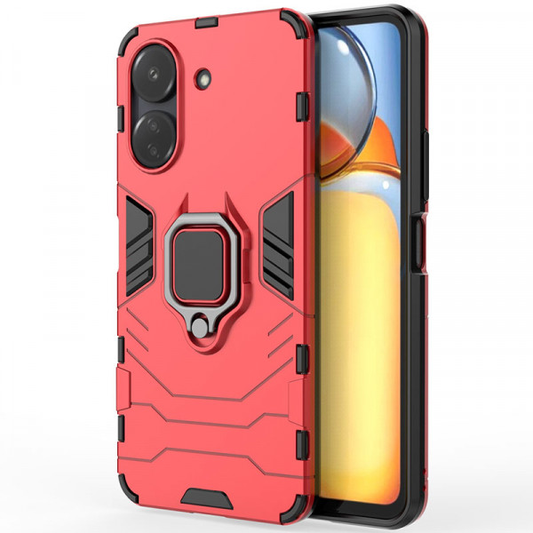 Противоударный чехол Transformer Ring для Xiaomi Redmi 13C / Poco C65 4G, красный, Transformer Ring
Противоударный чехол Transformer Ring для Xiaomi Redmi 13C / Poco C65 4G, красный, Transformer Ring