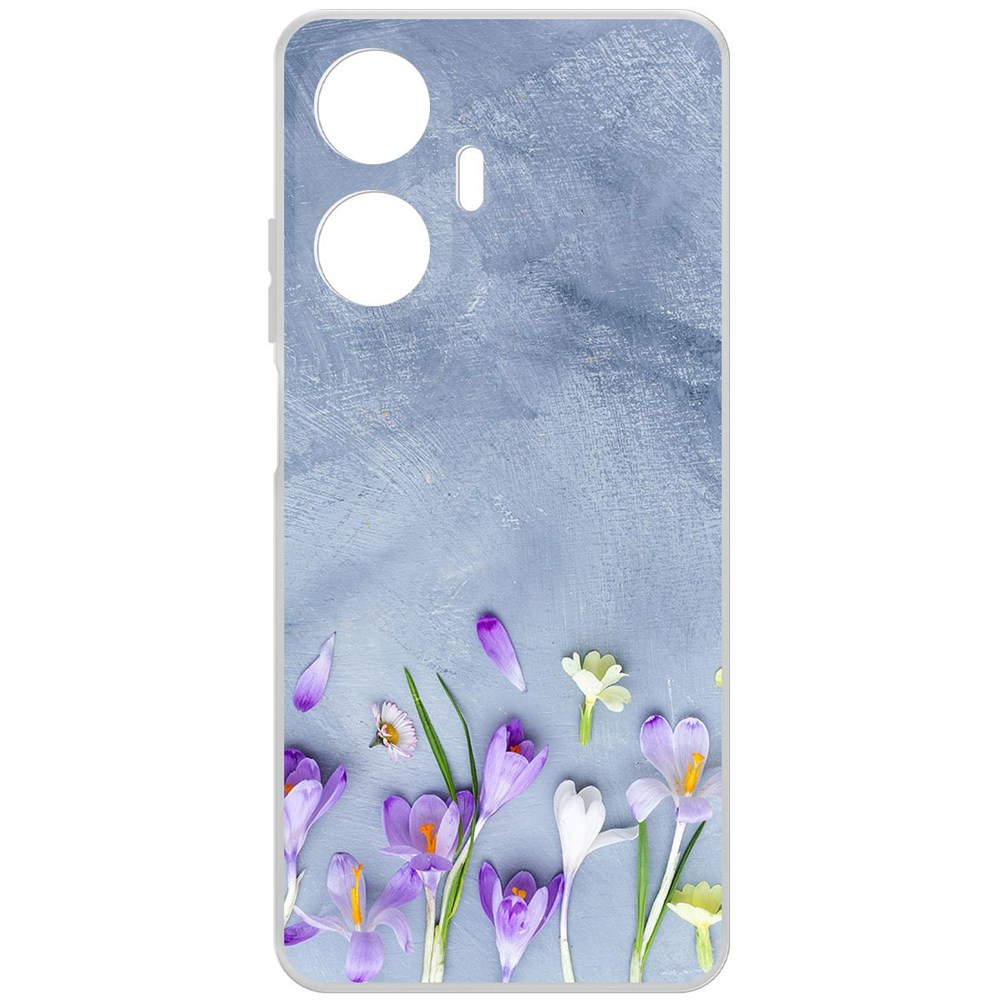 Чехол-накладка Krutoff Clear Case Цветочное настроение для Realme C55, Прозрачный
Чехол-накладка Krutoff Clear Case Цветочное настроение для Realme C55, Прозрачный