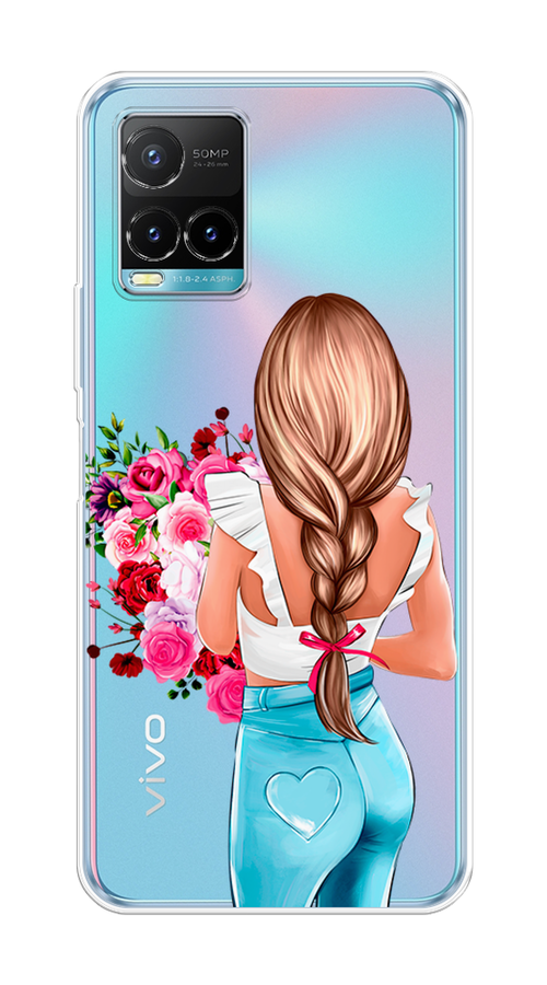 Чехол на Vivo Y33s/Y21 "Девушка с цветами", Коричневый;розовый;голубой, 265850-6
Чехол на Vivo Y33s/Y21 "Девушка с цветами", Коричневый;розовый;голубой, 265850-6